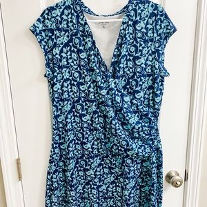 Athleta faux wrap dress